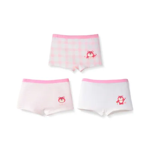 Disney Strawberry Bear Series Нижнее белье 3 шт Детское