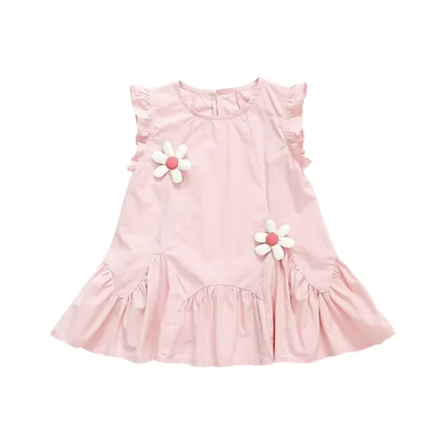 Beerus Платье Летнее Розовое Дети Возраст 3-7 лет