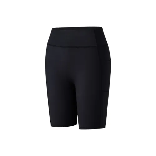 Anta ZONGXUNXILIE Черные Женские Спортивные Шорты