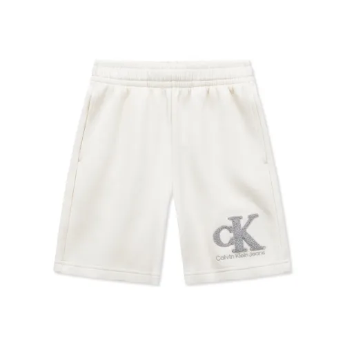 Calvin Klein Слоновая кость Унисекс Короткий