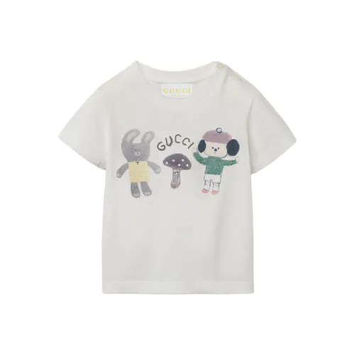 GUCCI T-рубашка SS25 Белый для малышей и детей младшего возраста