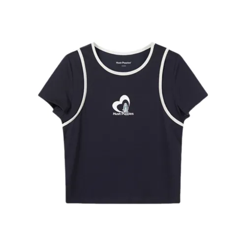 Hush Puppies T-рубашка SS25 темно-синий для детей 3-7 лет