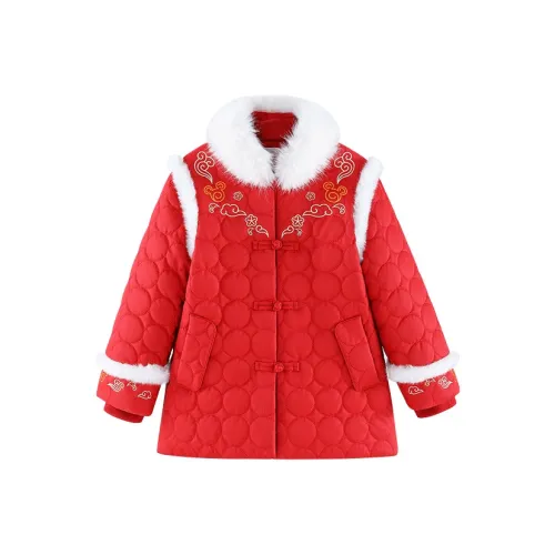 Disney PARKA Пальто Minnie Series Красный Детский