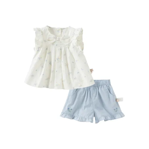 DAVE BELLA Повседневная спортивная одежда Маленький цветочный принт для детей 3-7 лет