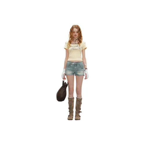 UNIFREE Женские джинсовые шорты