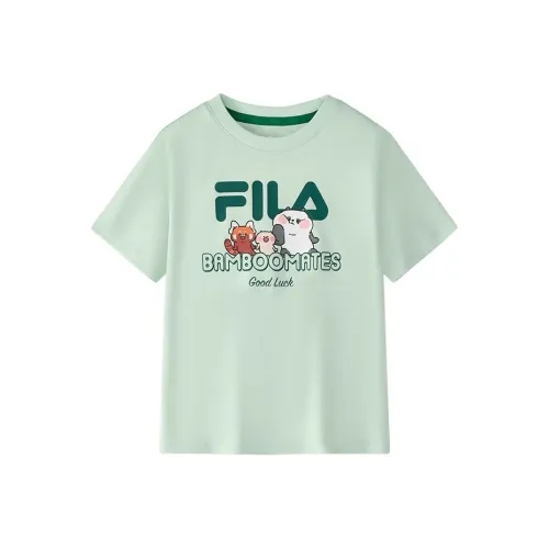 FILA KIDS x BAMBOOMATES T-Shirt Aqua Bay Green Детский
