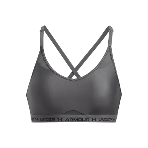 Under Armour Crossback HeatGear Спортивное белье Женское Черное Серое