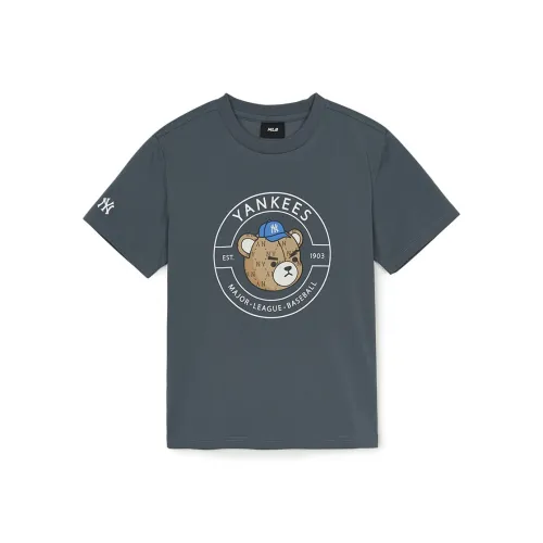 MLB KIDS Нью-Йорк Янкис T-рубашка SS25 Темно-серый для детей 3-7 лет