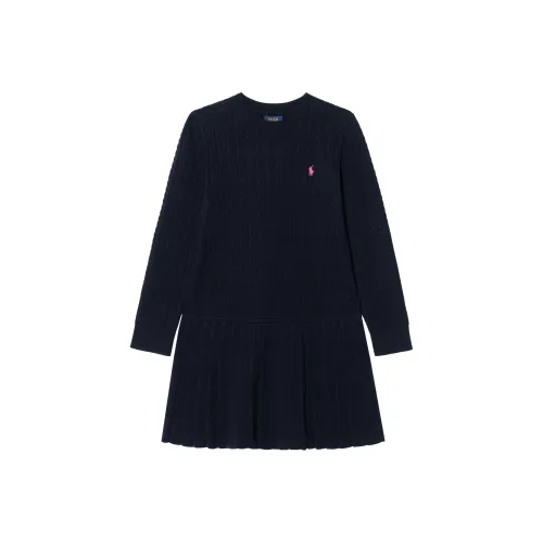 Polo Ralph Lauren Платье SS24 Темно-синий Детский