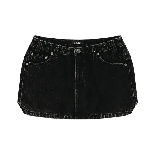 SMFK Джинсовые короткие юбки Женские