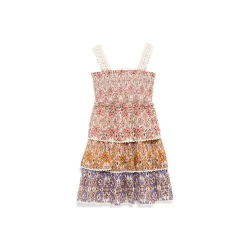 Zimmermann Платье SS25 Светло-коричневый Детский