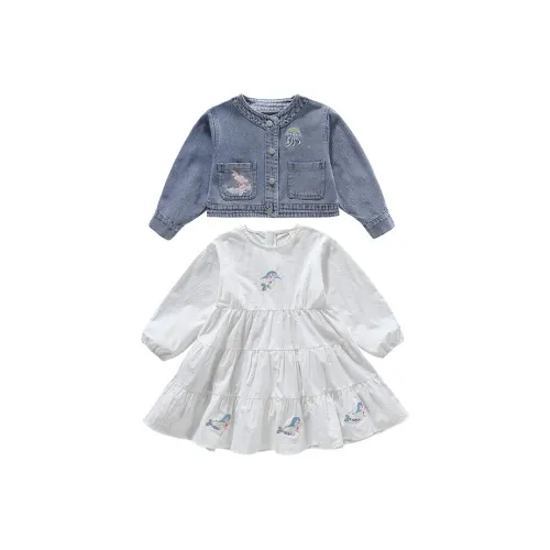 Wooden Rabbit Комплект с юбкой Темный небесно-голубой для детей 3-7 лет