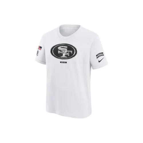 nike Dri FitNFL San Francisco 49ers Salute To Service Primary Edge Legend T-Shirt Белый Подростки