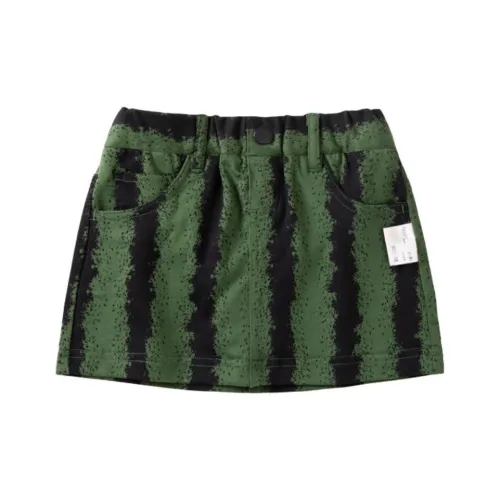 JUZI STORE Юбка для детей 3-7 лет цвет Pasture Green