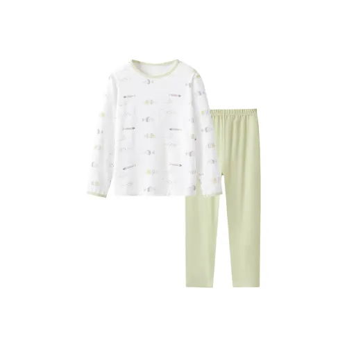 YeeHoO Пижамный комплект зеленый для подростков