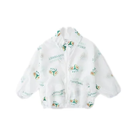 Royal Childlike Одежда с UV-защитой Full Принт Авокадо-зеленый для детей 3-7 лет