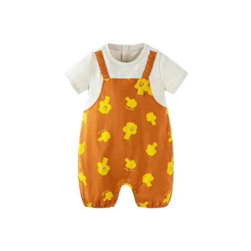 Mini Bala Кофе Желтый тон 00353 Детский сад Комбинезоны / Ползунки