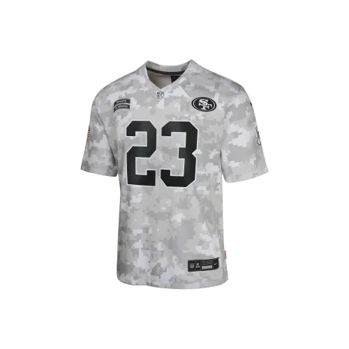 nike Dri-FitNFL T-Shirt Christian Mccaffrey San Francisco 49ers Salute to Service Камуфляж Зеленый Подростки