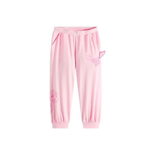 Дети 3-7 лет Antakids x Paulie The Pony LIANMINGKUAN Вязаные тренировочные брюки Trend series