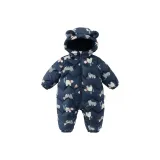 Белый медведь с принтом