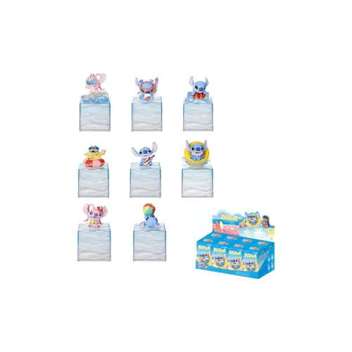 Miniso X Disney Summer Party Коллекция Слепые коробки Один Mystery Коробка Целая коробка 8 шт