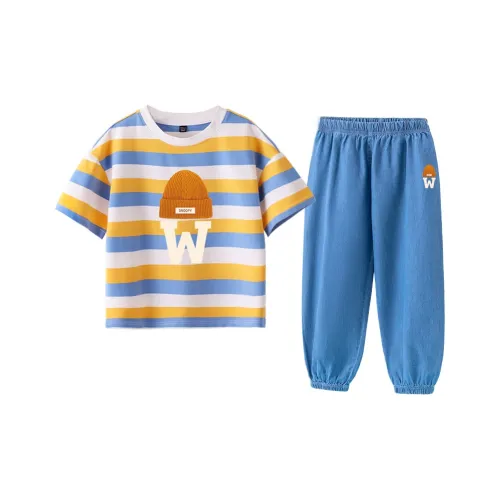 SNOOPY Повседневная спортивная одежда 2 предмета набор для детей в возрасте 3-7 лет