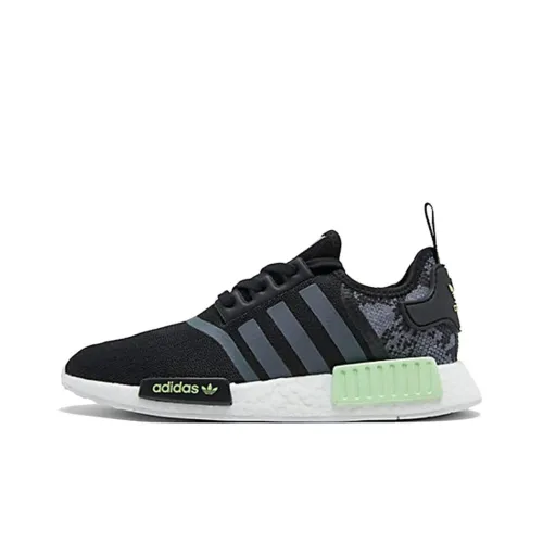 Adidas Originals NMD Low Топ Повседневные Беговые Кроссовки Мужские Черные