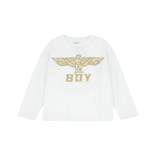 BOY JUNIOR T-рубашка Белый для детей 3-7 лет