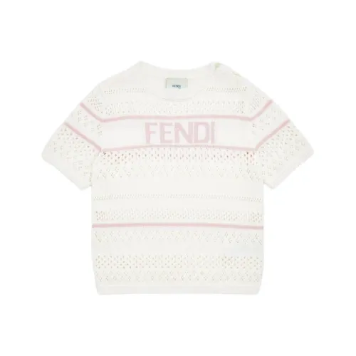 FENDI Белые Детские Рубашки T