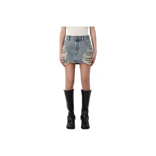 Acne Studios Джинсовые короткие юбки Женские Blue