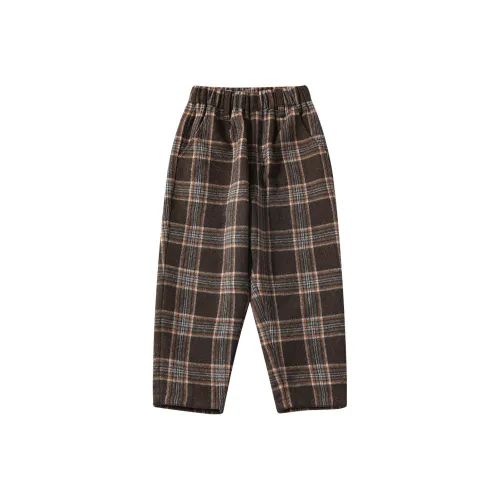 H YXIANG Повседневные брюки для детей коричневый
