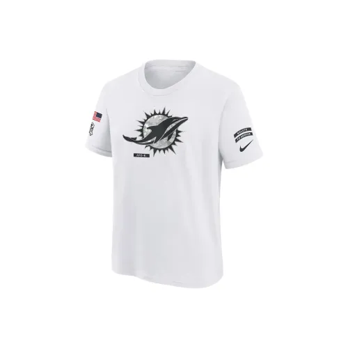 nike Dri FitNFL Miami Dolphins Salute To Service Primary Edge Legend T-Shirt Белый Подростки