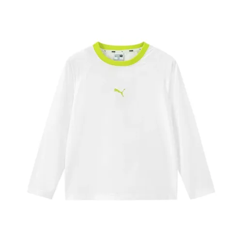 PUMA Выступление Белый Kids T Рубашки