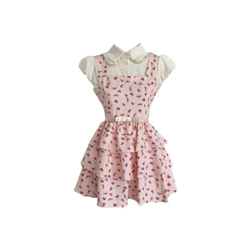 ARIADNAW STUDIO Короткий рукав Платье Женское