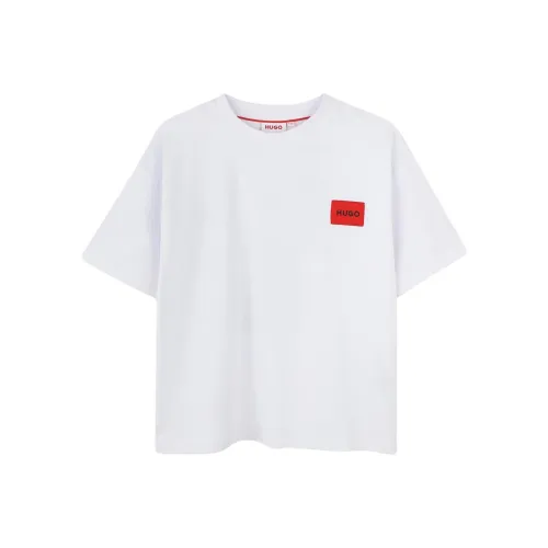 Hugo Boss Белые Детские Рубашки T