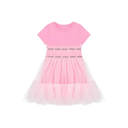 GUESS Розовые Платья для Детей