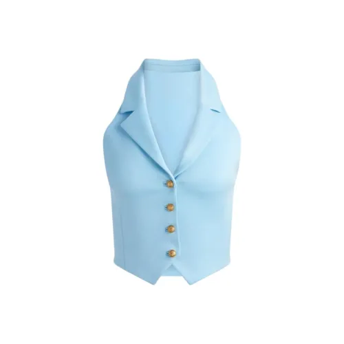 ALICE+OLIVIA Минеральный синий Женские Майки