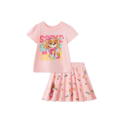 GAP x PAW Patrol SS24 Комплект с юбкой Розовый для детей 3-7 лет