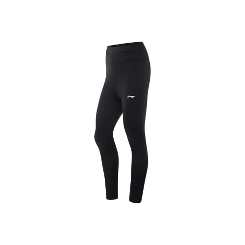 LINING Running Collection Черные Женские Спортивные Брюки