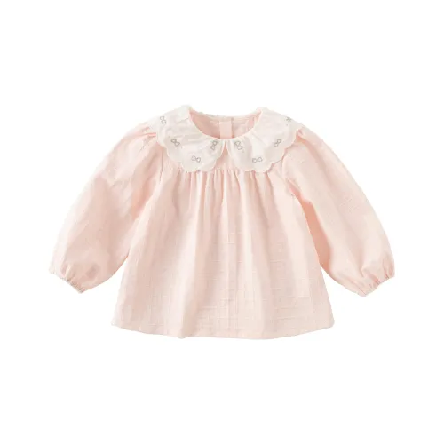 DAVE BELLA Рубашка Светло-розовая Жемчужно-белая Детская