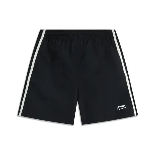 LINING Sports Life Collection Черные Женские Спортивные Шорты