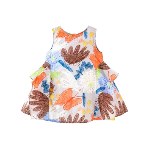 Mini Bala Мини Balabala Платье Дети Возраст 3-7 лет