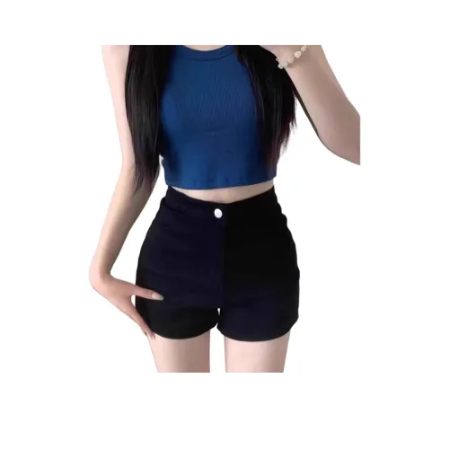 YEARNED Джинсовые шорты Женские Черные