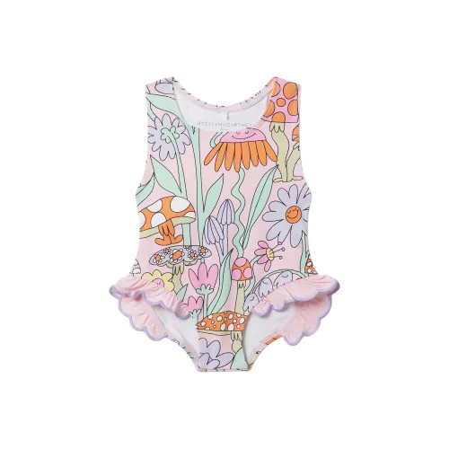 Stella McCartney Детский купальник SS25 Розовый Infant и Toddler