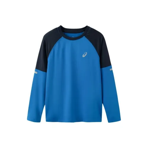 Asics T-Shirt Sports Performance Asics Blue Teenagers