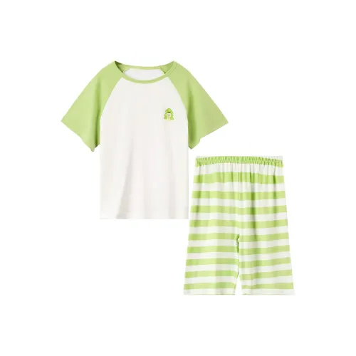 Red Bean Домашняя одежда Весна Morning Зеленый Детский