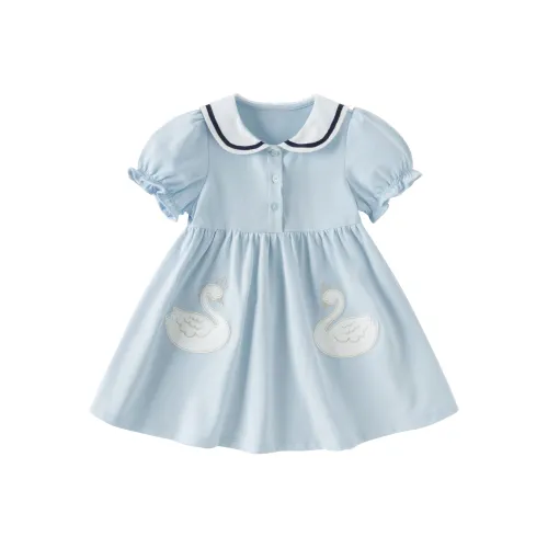 DAVE BELLA Платье Светло-синий для детей 3-7 лет