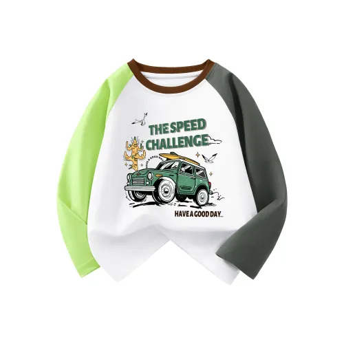 La Chapelle T-рубашка Неоновый зеленый для детей 3-7 лет