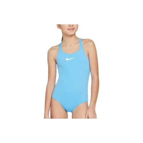 Детский купальник Nike университетский синий для детей 3-7 лет