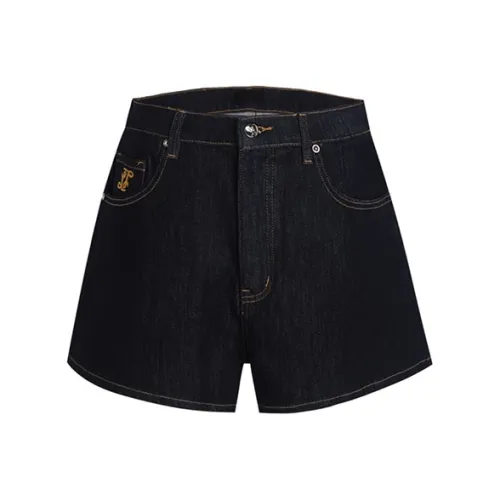 LIUREGALI Джинсовые шорты Женские Темно-синие